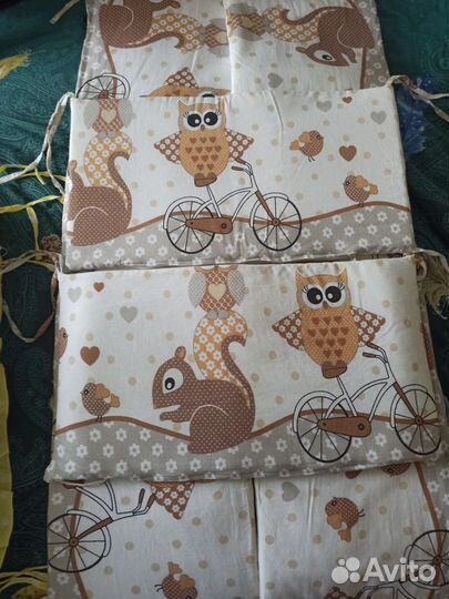 Бортики в кроватку