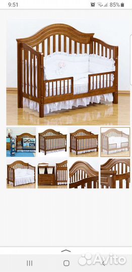 Детская кроватка Giovanni