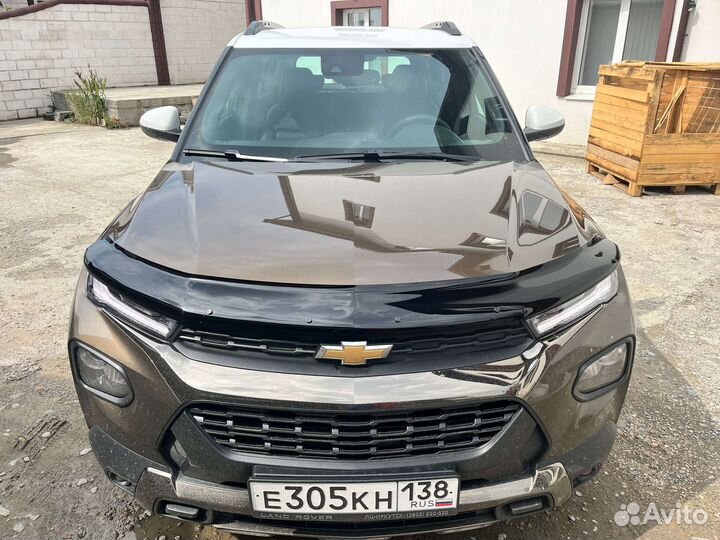 Дефлектор капота (Classic черный ) Chevrolet TrailBlazer