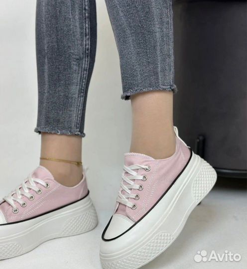 Converse кеды на платформе