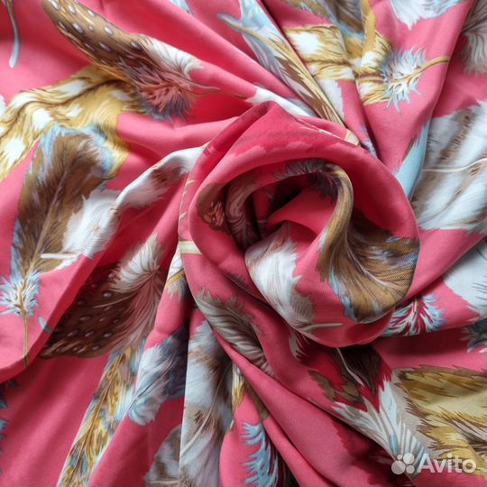 Платок натуральный шелк шелковый