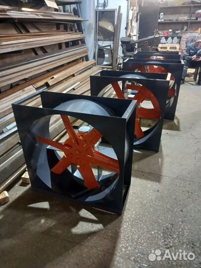 Сушильные камеры - осевые вентиляторы во №8