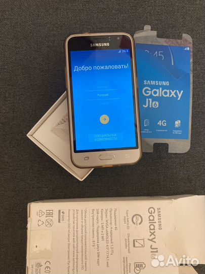 Samsung Galaxy J1 (2016) SM-J120F/DS, 8 ГБ