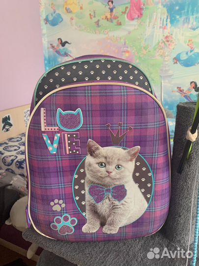 Рюкзак школьный для девочки 1 класс