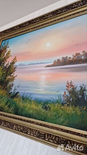 Картина маслом на холсте большая