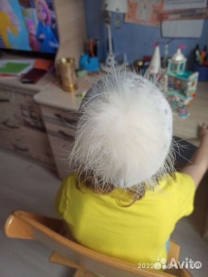 Женская шапка и шарф