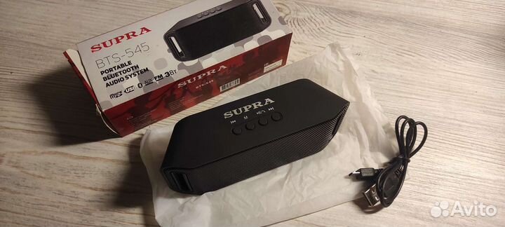 Портативная блютуз колонка