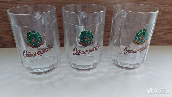 Пивные бокалы и кружки