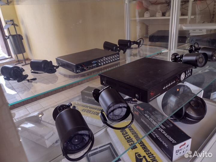 Уличное видеонаблюдения 3 камеры ультрабюджетное