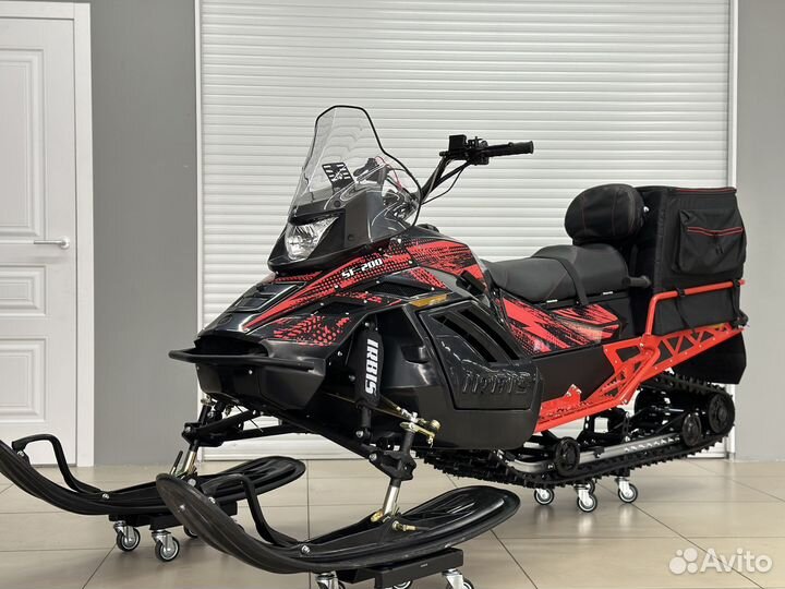 Снегоход irbis SF200L XE superlong красно-черный