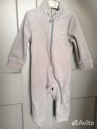 Флисовый комбинезон 80