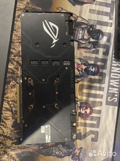 Видеокарта asus rog strix gtx 1070 8gb