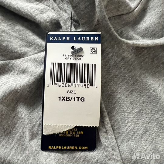 Лонгслив Polo ralph lauren bear