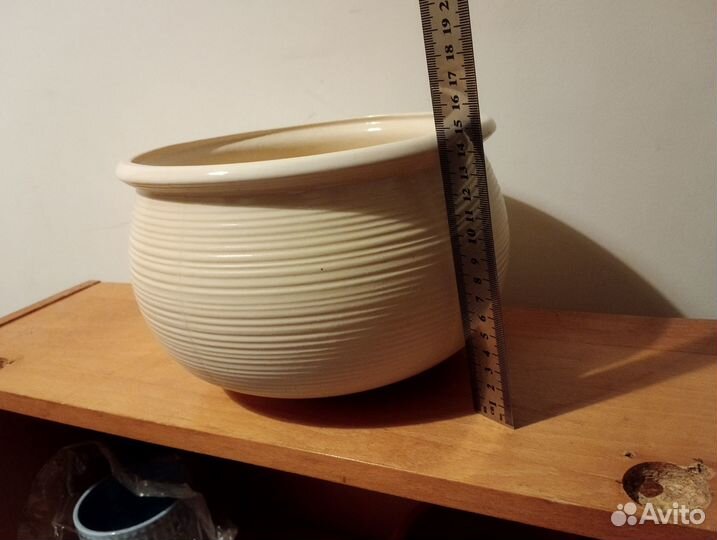 Керамические горшки цветочные