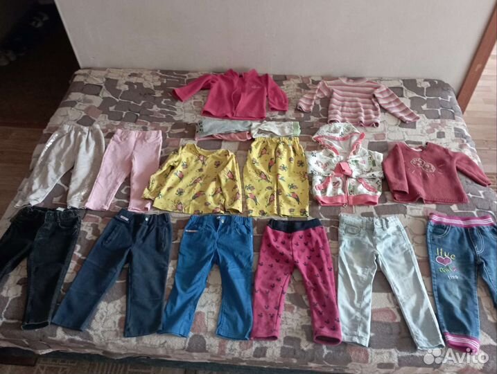 Вещи пакетом на девочку 2 года