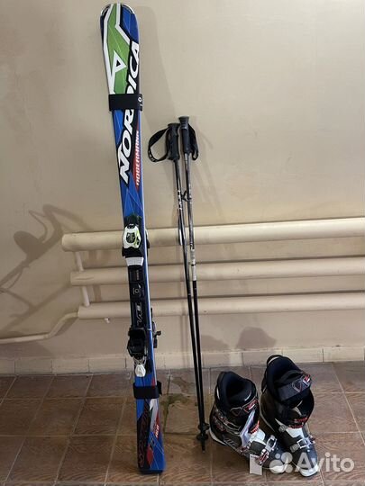 Горные лыжи в комплекте