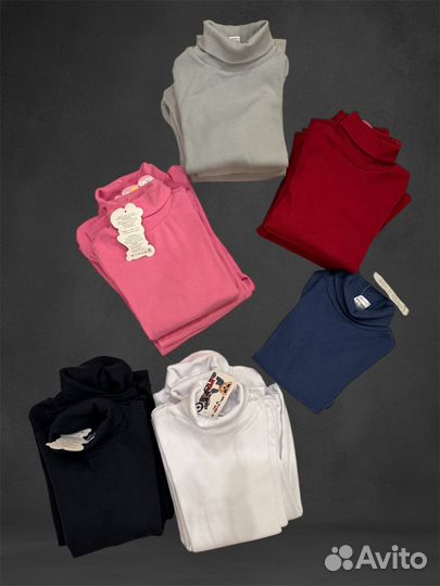 Водолазка бадлон детская