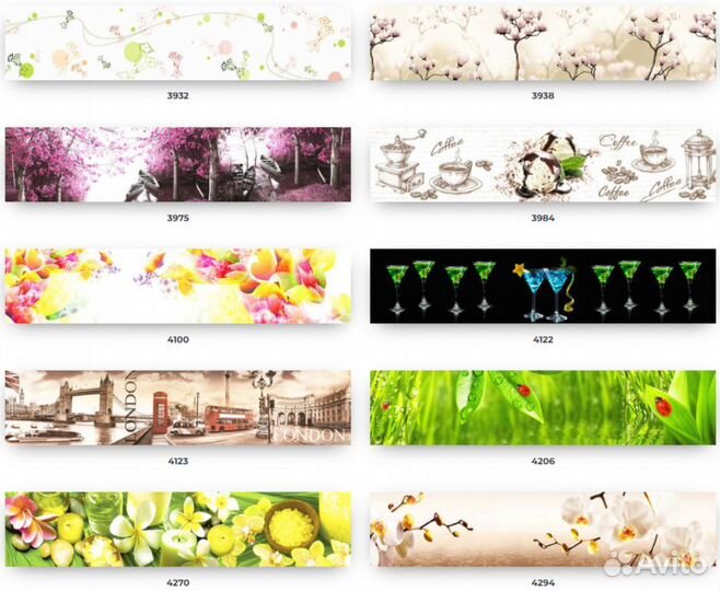 Декор для кухня, Фартуки для кухни Кухонный фартук