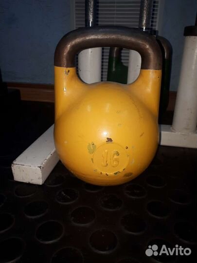 Уральская гиря соревновательная вфгс таймер