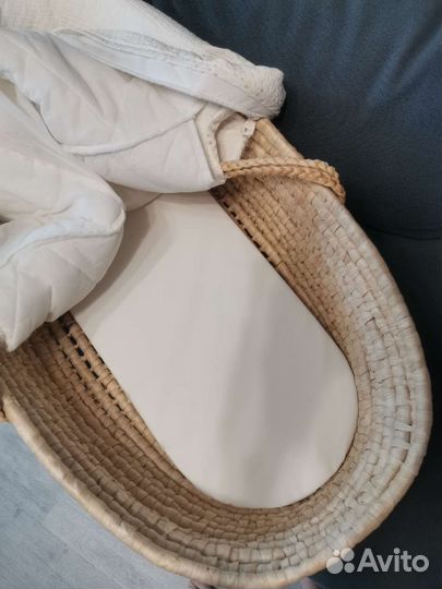 Плетенная люлька колыбель для малыша