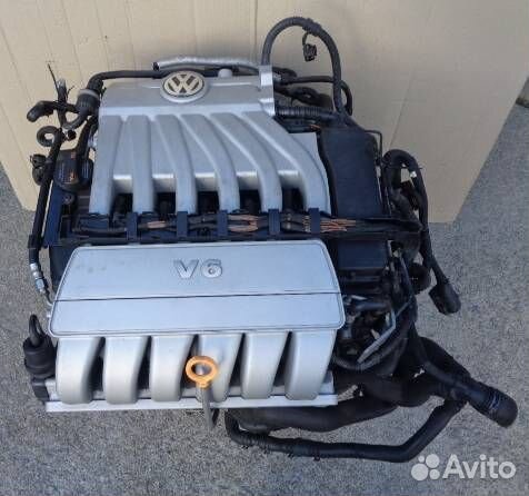 Контрактный Двигатель Volkswagen 3.2 VR6+АКПП