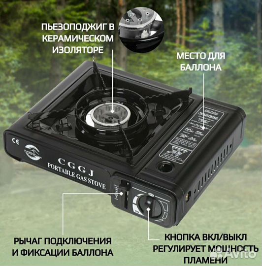 Газовая плита туристическая