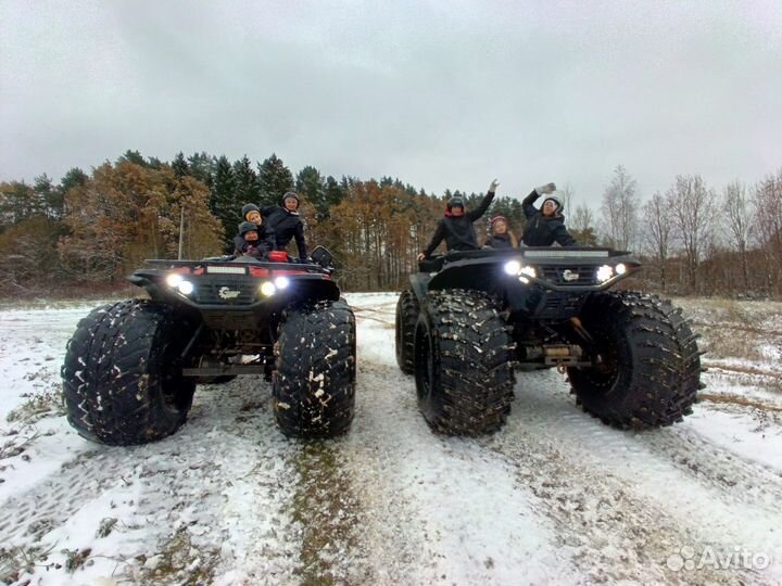 Подарочный Сертификат Тур на Огромном Квадроцикле