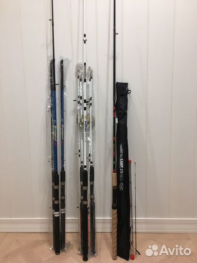 Удочки, спиннинги, подставки и многое другое