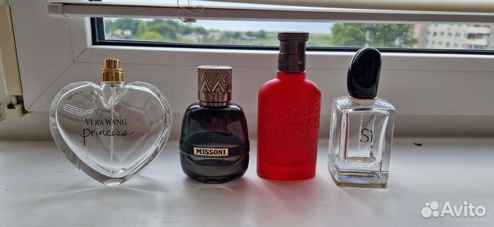 Пустые флаконы от духов