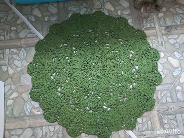 Ковер из полиэфирного шнура