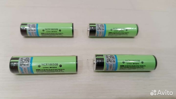 Аккумулятoр NCR18650B с выпуклым плюсом 3400 mAh
