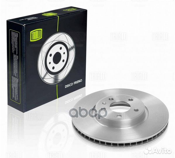 Диск тормозной перед DF180123 Trialli