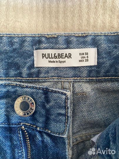 Джинсы pull and bear 38