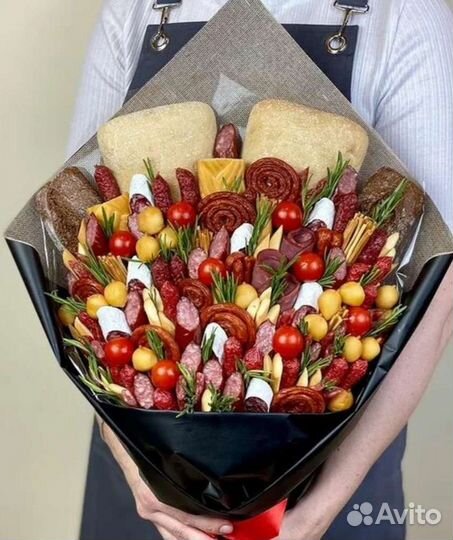 Мясной букет на 23 и 14 февраля. Доставка