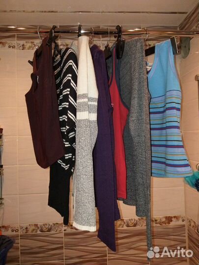 Пакетом хорошая женская одежда р.46 (М) или Меняю