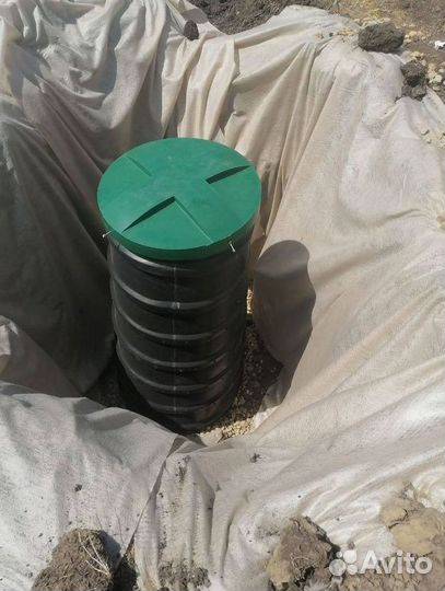 Установка канализации септик под ключ