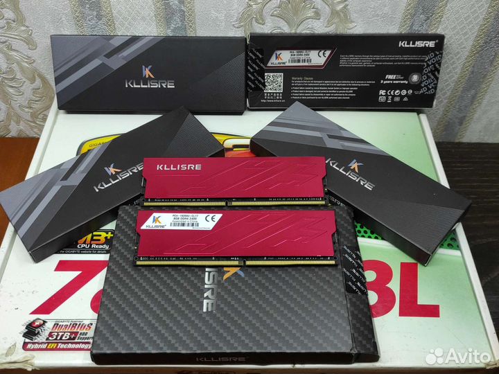 Оперативная память DDR4 DDR3 Kllisre Atermiter