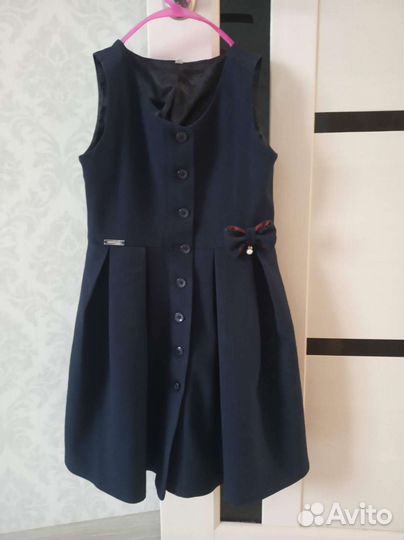 Сарафан для девочки школьный