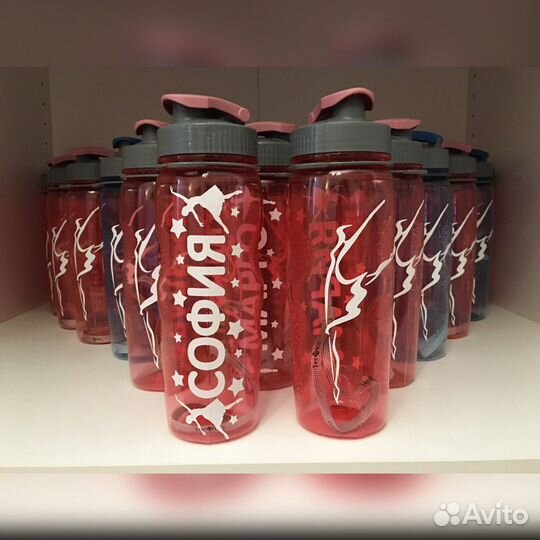 Именные бутылочки для воды