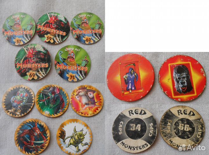 Фишки разные