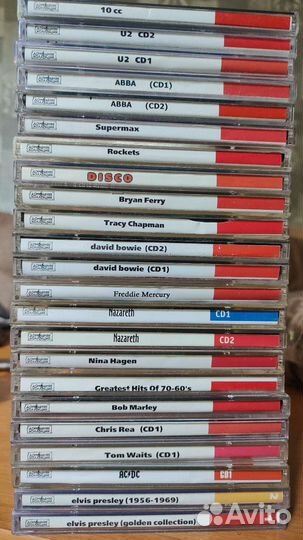 Диски MP3 одним лотом коллекция музыка рок поп
