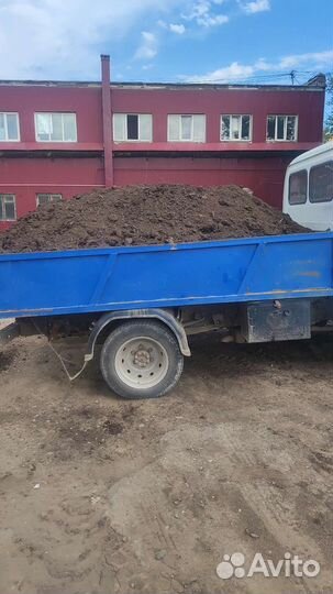 Плодородный грунт, чернозём, торф