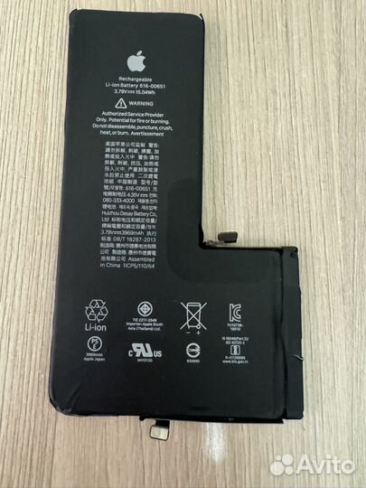 Аккумулятор на iPhone 11 pro max