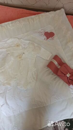 Конверт на выписку для девочки зима