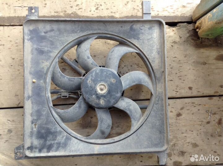 Вентилятор радиатора Дэу Нексия разборка
