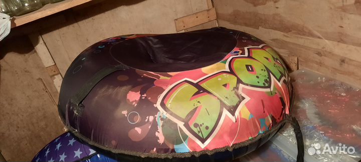 Тюбинг ватрушка детская