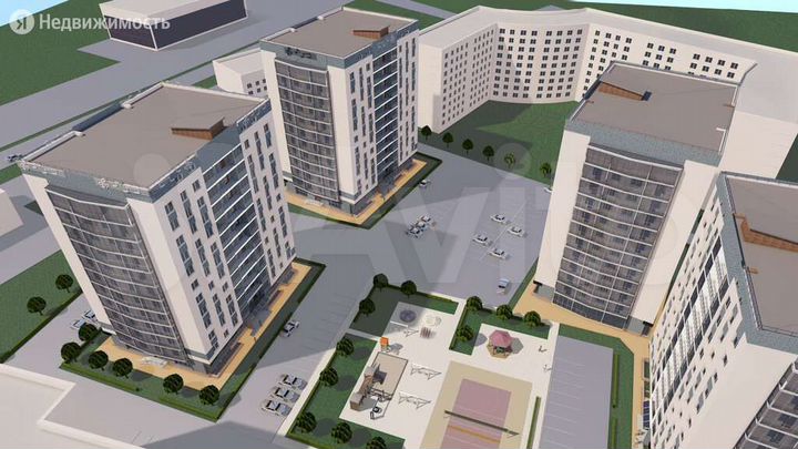 2-к. квартира, 53,8 м², 12/12 эт.