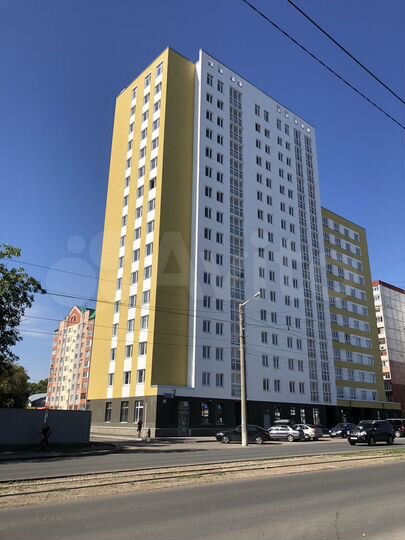 2-к. квартира, 53 м², 4/16 эт.
