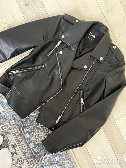 Куртка косуха zara женская