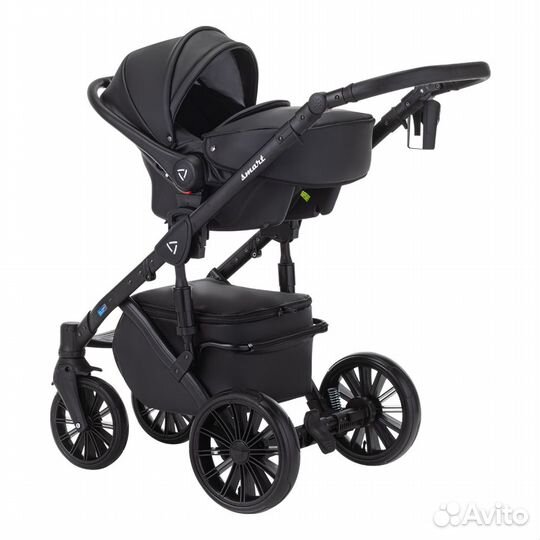 Детские коляски 3 в 1 из эко кожи